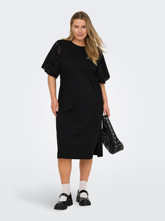 Actual product image Only Normal geschnitten Rundhals Langes Kleid Kleid (S)