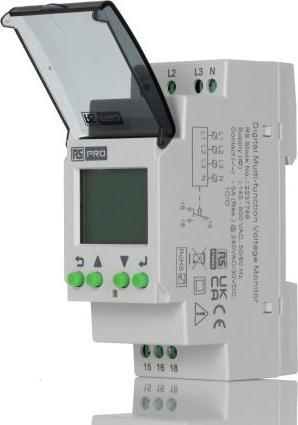 Image du produit Rs Pro Relais de contrôle de réseaux triphasés, tr