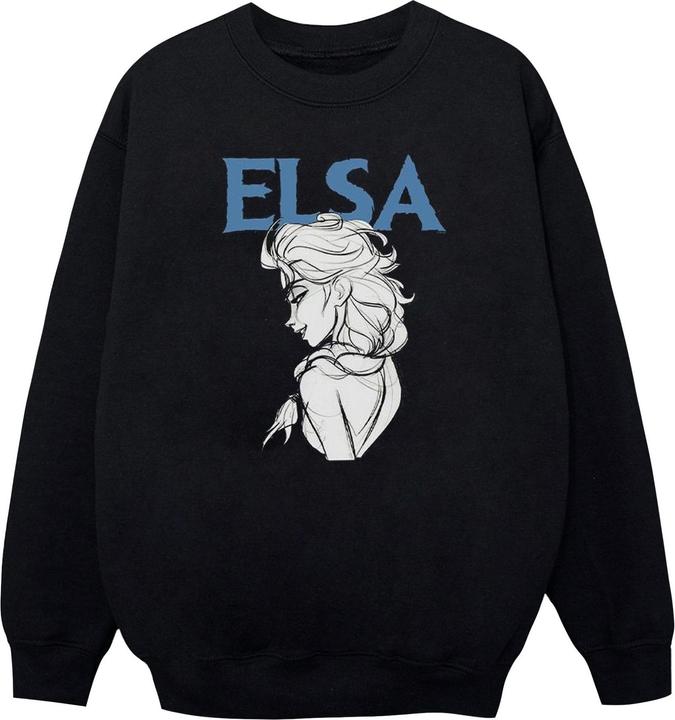 Immagine prodotto Disney Frozen Elsa Profile Sketch Felpa Ragazzi (140, 146)