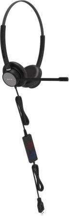 Produktbild Tellur Voice 320 wired headset binaural black (ANC, Kabelgebunden)