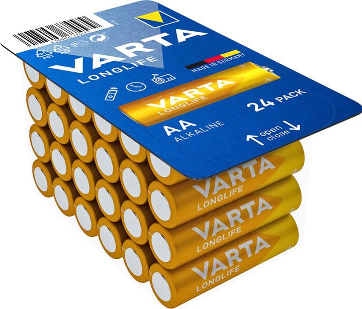 Varta Longlife (24 pcs, AA, 2800 mAh)