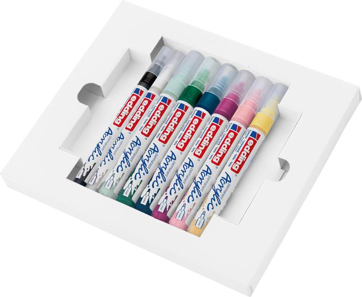 Produktbild Edding Acrylmarker Starter Set 8-teilig (Mehrfarbig, 10 mm, 8 x)