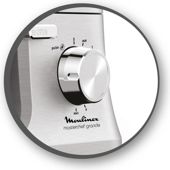 Produktbild Moulinex Küchenmaschine Masterchef Grande Silber (1500 W)