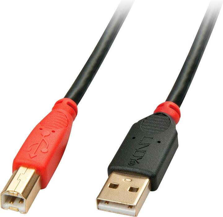 Immagine prodotto Lindy Cavo attivo USB 2.0 A/B 15m USB 2.0 ad alta velocità fino a 480MBit/s (15 m, USB 2.0)