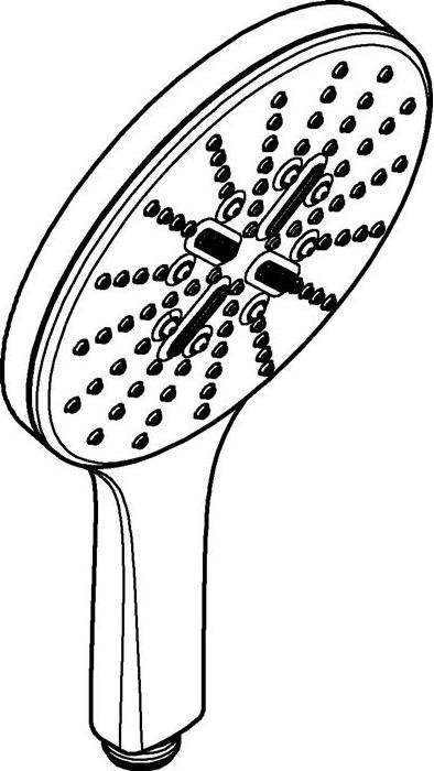Immagine prodotto Grohe Doccia a mano Rainshower SmartActive 150 (3 Tipi di raggi, 9.50 l/min)