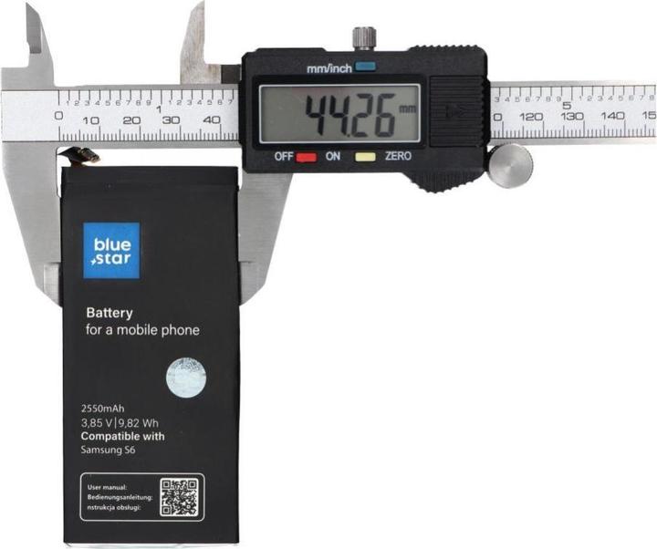 Actual product image Battery Blue Star BLUE STAR PREMIUM battery for SAMSUNG S6 2550 mAh