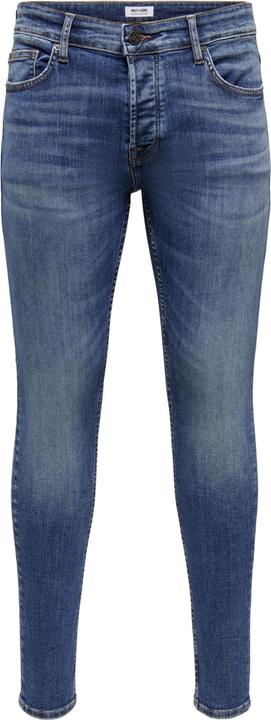 Only & Sons ONSWARP SKINNY BLUE Skinny Fit Jeans