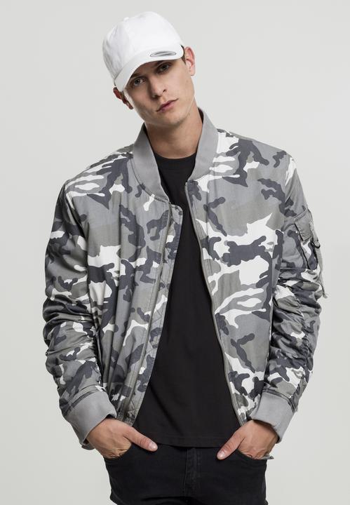 Produktbild Urban Classics Vintage Camo Cotton Bomber Jacket (L)