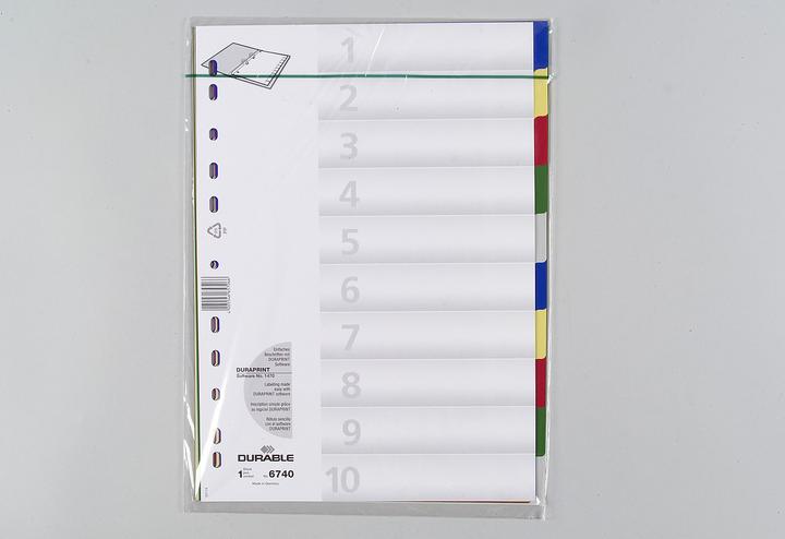 Actual product image Durable Register PP