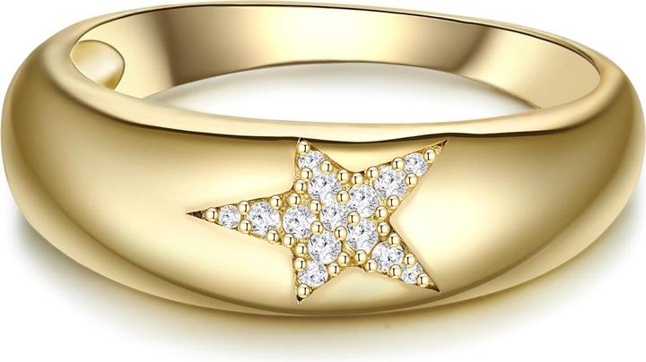 Glanzstücke München Damen Sterling Silber Zirkonia gelbgold - 29966