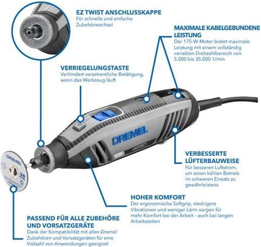 Immagine prodotto Dremel 4250 128tlg.+ Zubehör