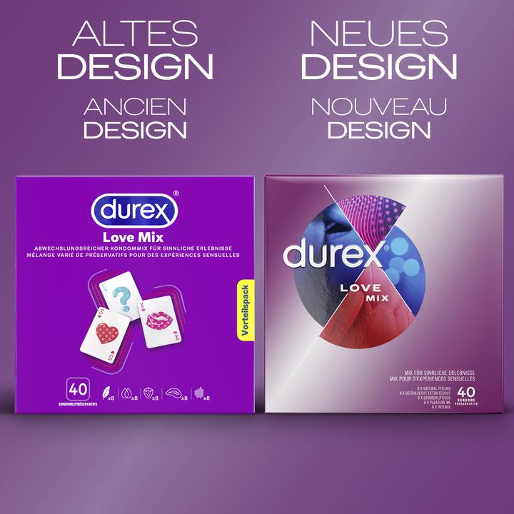 Actual product image Durex Love Mix (40 pcs.)