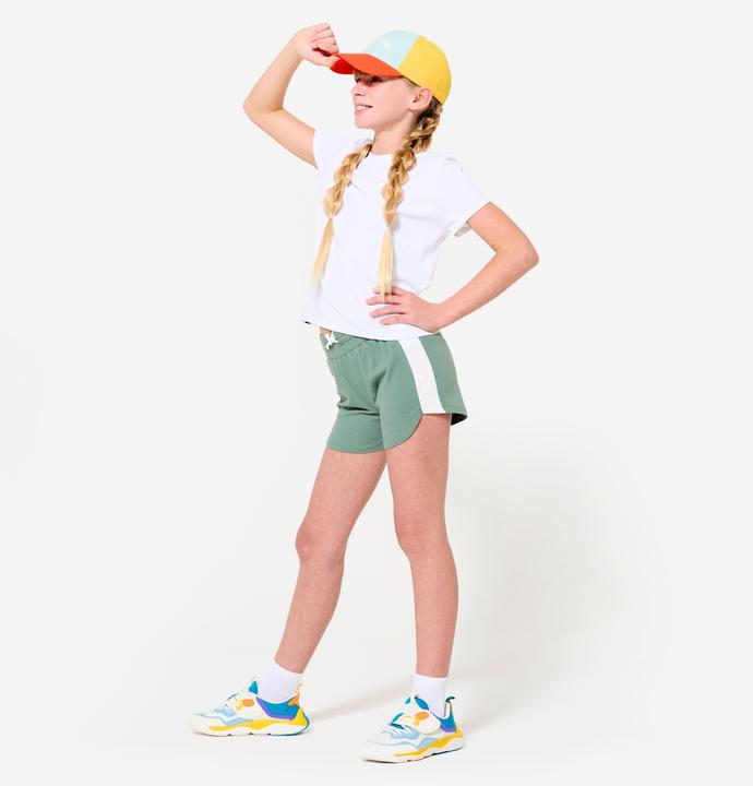 Produktbild Domyos Shorts Mädchen Baumwolle - grün (14, 15, 16)