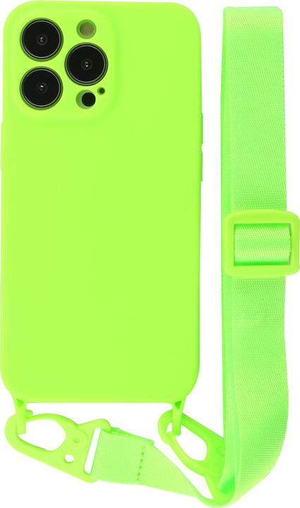 Actual product image PhoneLook Silicone cover with cord and hook (Apple iPhone 13 Pro Max)