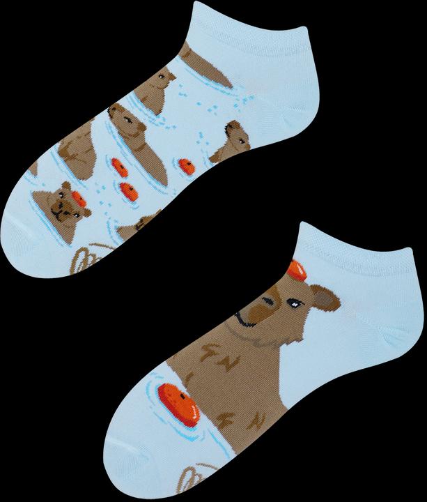 Many Mornings Capybara Sneakersocks (35 - 38)