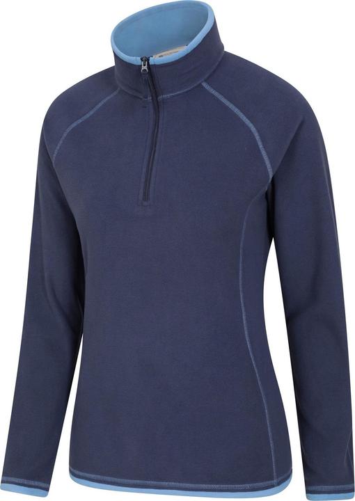 Actual product image Mountain Warehouse Womens/Ladies Montana Half Zip Fleece Top (36 D)