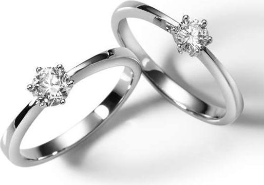 Actual product image Muau Solitaire (54, 750/18 K Gold)