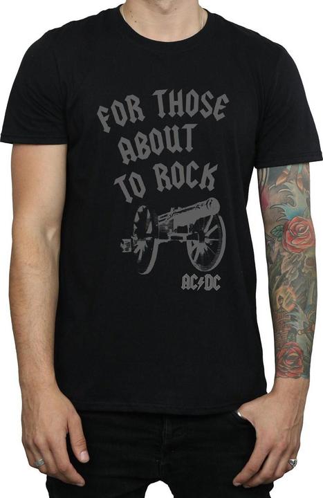 Image du produit AC/DC - T-shirt FOR THOSE ABOUT TO ROCK CANNON - Homme (XXL)