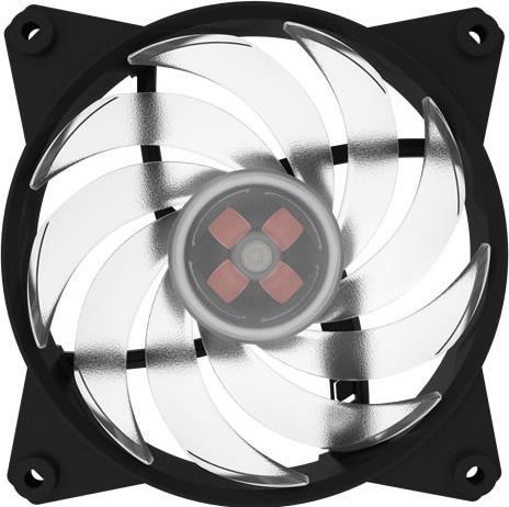 Actual product image Cooler Master MasterFan Pro 120 Air Balance RGB + Controller (120 mm, 3 x)