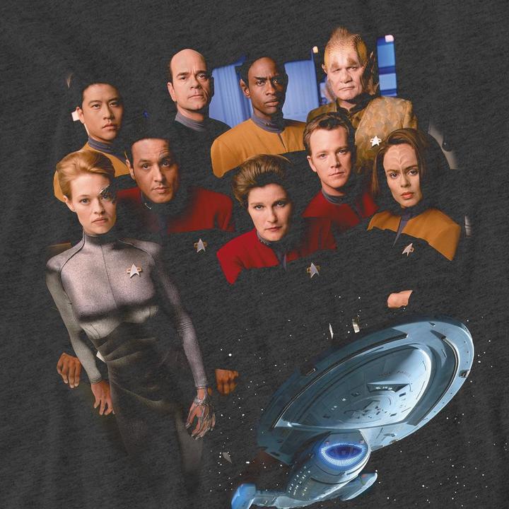 Actual product image Unisex Adult Voyager Crew T-Shirt (M)