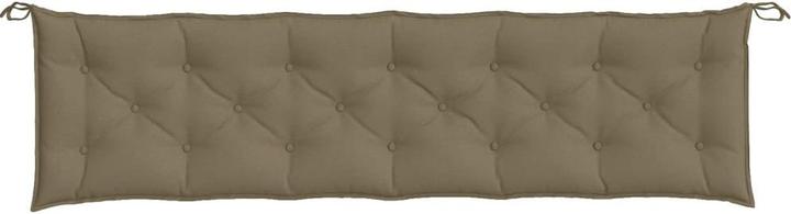 Actual product image VidaXL Garden bench cushions 2 pcs. fabric (200 x 50 x 7 cm)
