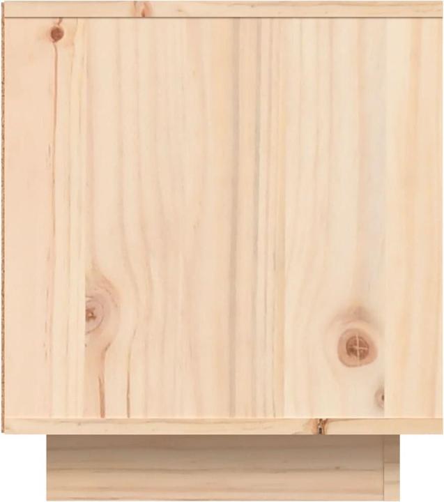 Image du produit VidaXL Armoire TV 80x35x40,5cm pin massif Lowboard meuble TV