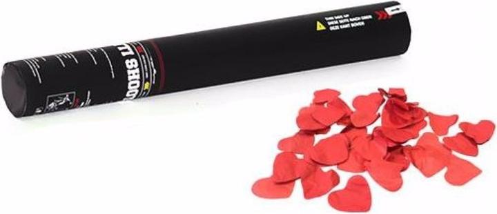 Actual product image TCM Confetti shooter 50cm, red hearts