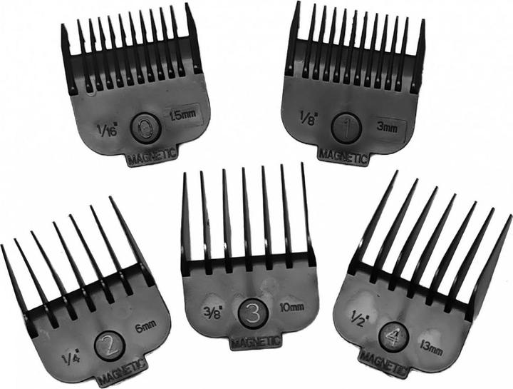 Actual product image Gamma + Magnetic attachment combs