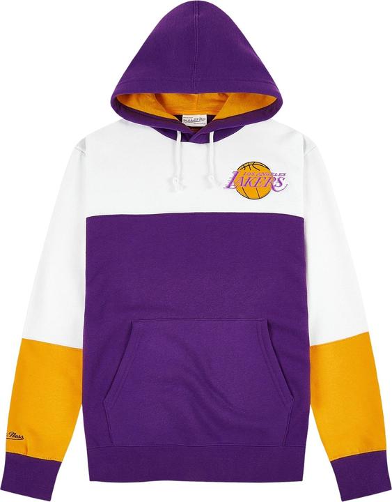 Produktbild Mitchell & Ness Fusion Fleece 2.0 Kapuzenpullover Los Angeles Lakers (XXL)