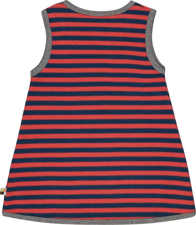 Actual product image loud + proud Dress striped melon/ (86, 90, 92)