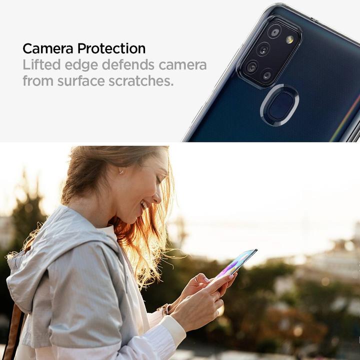 Actual product image Spigen Liquid Crystal (Samsung Galaxy A21s)