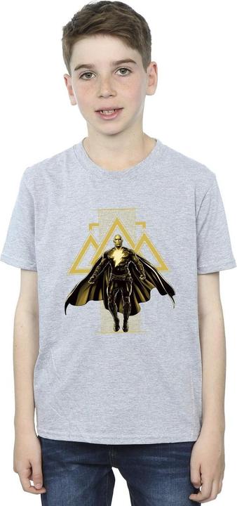Immagine prodotto Black Adam Rising Golden Symbols Maglietta Ragazzi (140, 146)