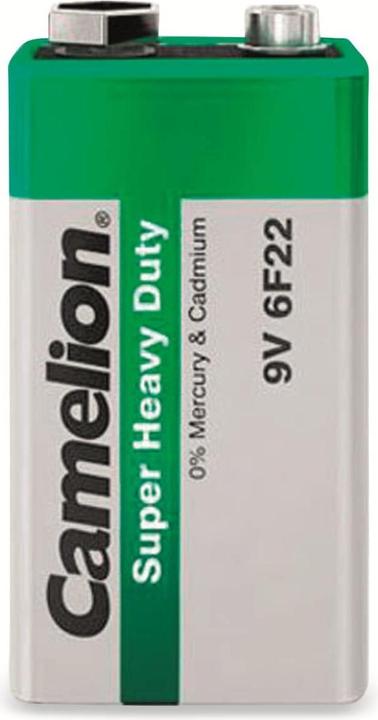 Actual product image Camelion 9V BlockZinc Carbon (1 pcs., 9V Block, 400 mAh)