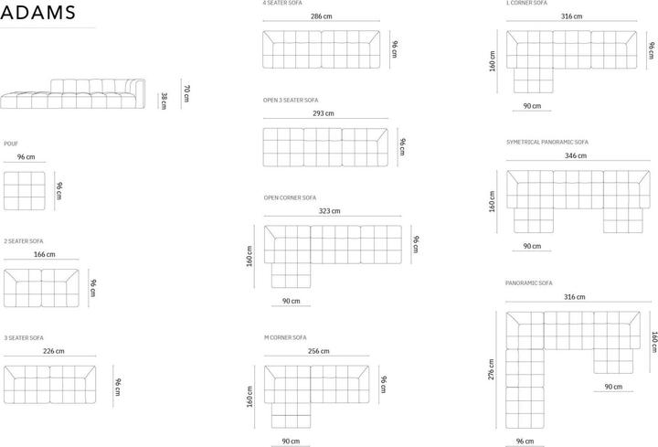 Produktbild Maison Heritage Adams (4-Sitzer, 2-Sitzer, 3-Sitzer)