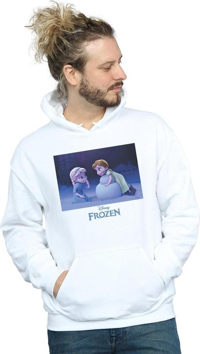 Immagine prodotto Disney Frozen Build A Snowman Felpa con Cappuccio Uomo (XXL)