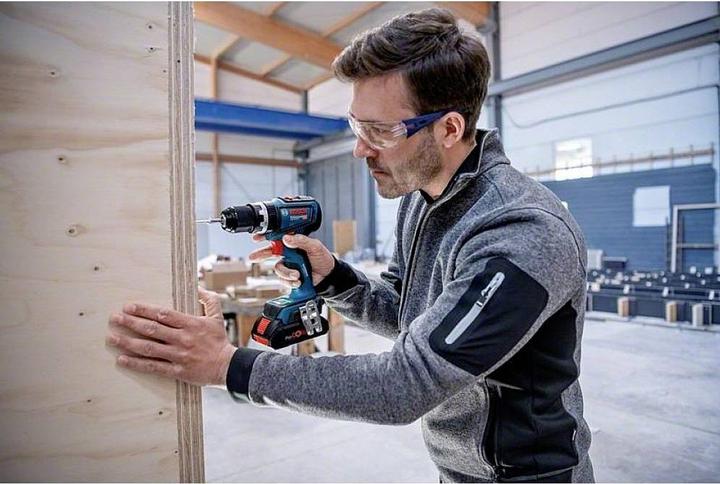 Produktbild Bosch Professional Akku-Schlagbohrschrauber GSB 18V-90 C (2x4.0Ah, GAL 18V-40, L) (Akkubetrieb)