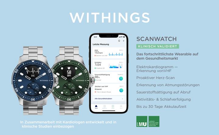 Productafbeelding Withings Scanwatch Horizon (43 mm)