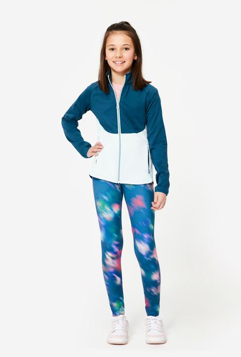 Immagine prodotto Decathlon Leggings da bambina traspiranti - stampa colorata (8, 9, 10)