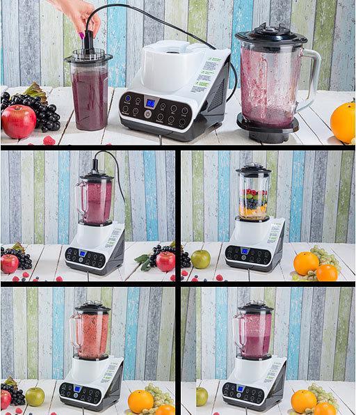 Produktbild Rosenstein & Söhne Standmixer mit Vakuumier-Funktion (EU-Stecker, 1300 W)