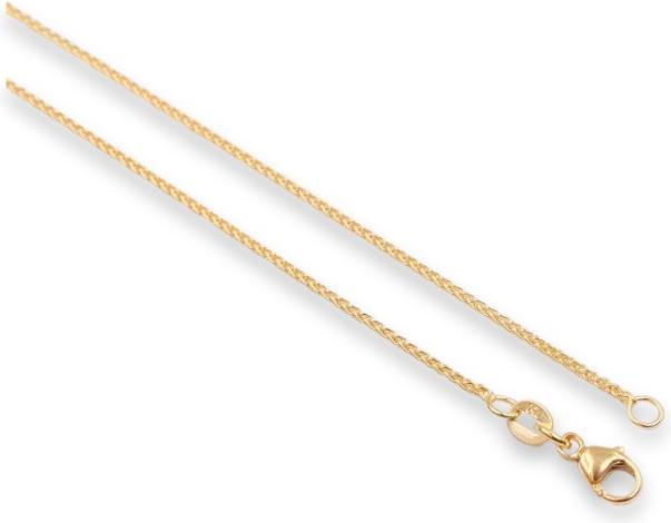Actual product image Muau Pigtail (750/18K yellow gold, 45 cm)
