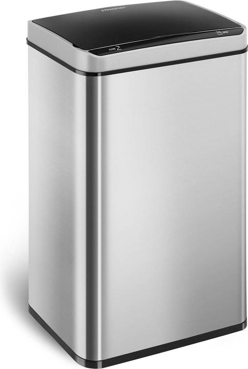 Produktbild Fromm & Starck Mülleimer Automatik Sensor Abfalleimer Papierkorb Duo Müllbehälter Edelstahl 60L (60 l)