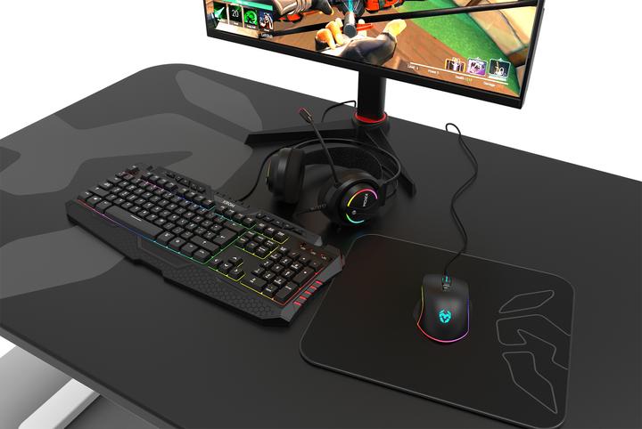 Image du produit Krom Kappa Casque filaire Bandeau Gaming Noir (NXKAPPA) (Filaire)