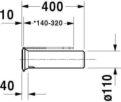 Produktbild Duravit Anschluss-Set Vario