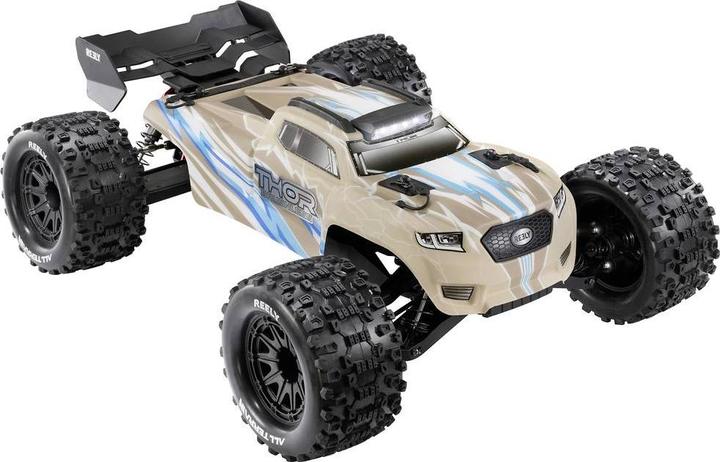Reely Thor chalk grey brushless 1:10 RC model car electric monster truck all-wheel drive (4WD) 100% Rt (RTR Prêt à fonctionner)