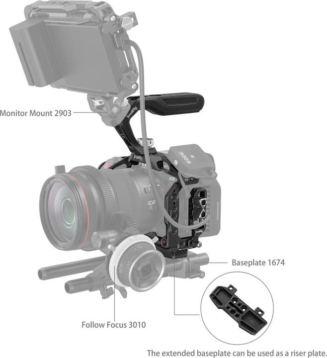 Immagine prodotto SmallRig Black Mamba Kit (Gabbietta)