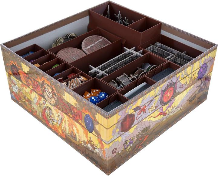 Image du produit Feldherr ORG087 - Inserts d'organisation pour Descent : Légendes des Ténèbres - Boîte de jeu de base (Matières plastiques)