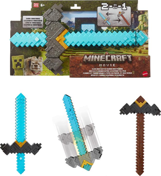Image du produit Minecraft Figurine de jeu Movie Numérotation des rouleaux