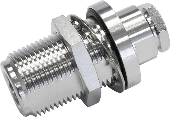 Actual product image Telegärtner N female cable gland G1, G5 compression fitting IP 67, B06, Z10, G01 (RG-58 C/U), G05 (RG-223/U)