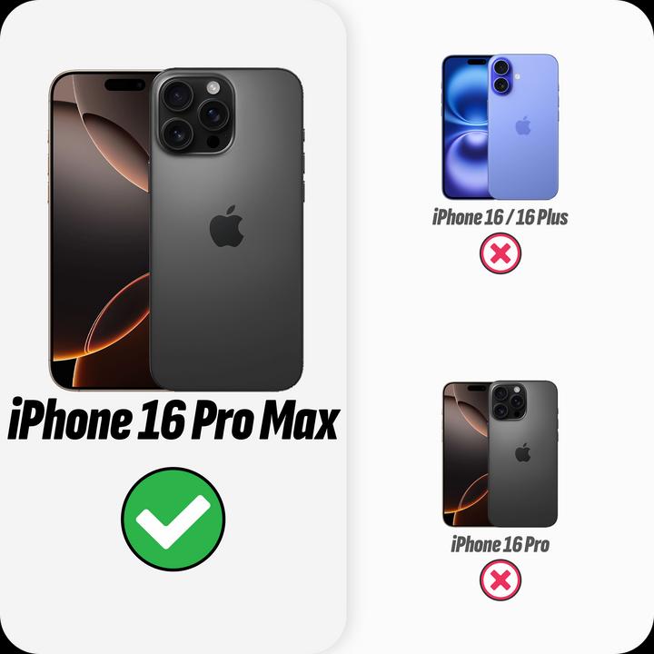 Produktbild Cazy Robuste Strukturhülle Rutschfeste Textur (Apple iPhone 16 Pro Max)