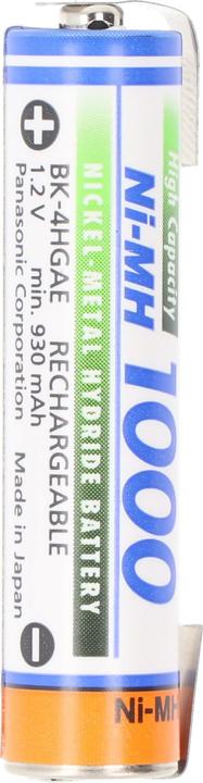 Actual product image Panasonic Battery suitable for Braun MGK3221, MGK5260, BT5070, BT5090, Braun Cruzer Beard 5, 1.2V 1000mAh (1 pcs., 1000 mAh)
